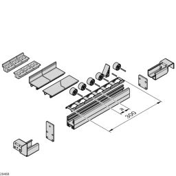 Bosch Rexroth Round Conveyor Roller Arbor 32 mm Dia. x 20 mm L, 20 mm Overall Length, 3842532870-picture-17