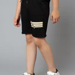 Cantabil Kids Black Printed Bermuda image 4