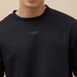 Kappa Black Regular Fit T-Shirt image 4