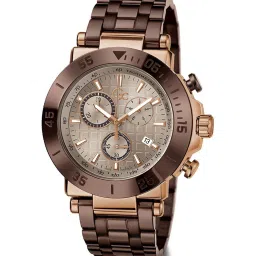 gc GUESS COLLECTION One Sport Beige Round Dial Analog Mens Watch - Y70010G1 image 4