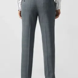 Van Heusen Grey Slim Fit Trousers image 2