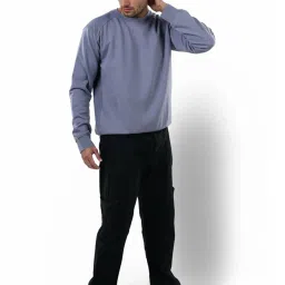 celio Celio* Purple Regular Fit Sweatshirt image 4