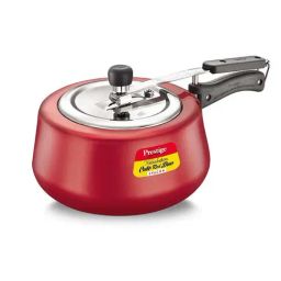 Prestige Nakshatra Cute Duo Svachh Red Aluminium Inner Lid Pressure Cooker (2 Litre)-picture-44