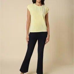 Allen Solly Dark Blue Cotton Regular Fit Mid Rise Jeans image 4