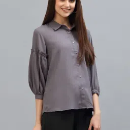 Style Quotient Grey Regular Fit Shirt-picture-22