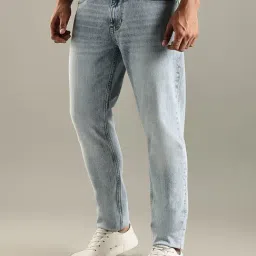 Tommy Hilfiger Light-Blue Cotton Slim Fit Jeans image 3