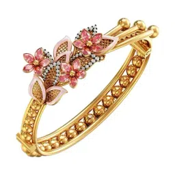 Joyalukkas 22k (916) Blush Elegance Gold Bracelet For Women-picture-31