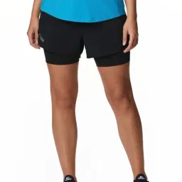 Columbia Black Mid Rise Sports Shorts-image-21