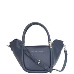 TOMMY HILFIGER Diane Navy Solid Handbag image 4