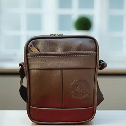 ZARWISS Unisex Textured Messenger Bag-picture-34