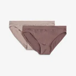 Superstar by Westside Taupe Bikini Briefs - Pack of 2-picture-37