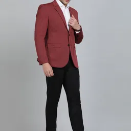 JB STUDIO Notched Lapel Long Sleeves Single Breasted Blazer image 4