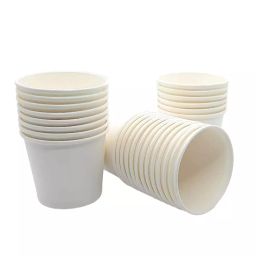 Generic 200 ml Disposable Paper Cup White (Pack of 100 Pcs)-picture-22