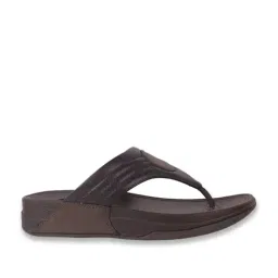 Mochi Dark Brown Thong Sandals image 3