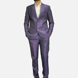 GARGIAN Master Cut Men 2-Piece Slim Fit Dual-Toned Party Suit-picture-32