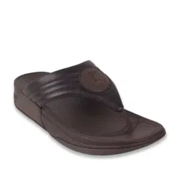 Mochi Dark Brown Thong Sandals image 2