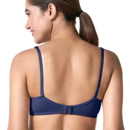 BLOSSOM Navy Medium Coverage T-Shirt Bra image 2