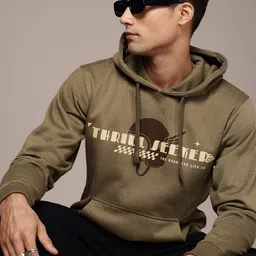 The Roadster Life Co. Typography Printed Hooded Pullover Sweatshirt-image-63