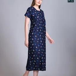 FIRST SLEEP Printed Maxi Nightdress-picture-19