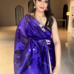 RAJMUDRAFASHION Embellished Silk Blend Saree-picture-24