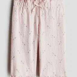 H&M Textured Cotton Trousers-image-62