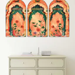 Livin'luxe Orange MDF Other Wall Paintings-picture-10