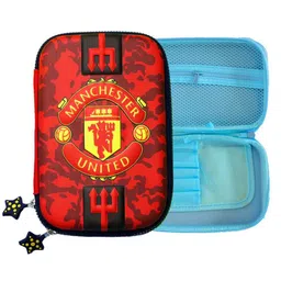 SCHOOLISH Manchester United Printed 3D Pencil Case with Compartments, Pencil Pouch Box Ideal for Kids, School Supply Organizer for Students - PACK OF 1 - COLOR MAY VARY-picture-18