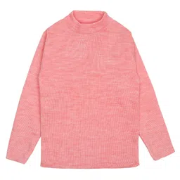 Elefantino Full Sleeves Solid Sweater - Pink-picture-19