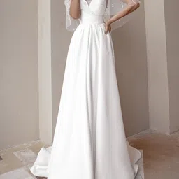 JC Mode Women Sweetheart Neck Shoulder Maxi Dress With Cape-picture-31