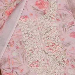 Soch Printed Linen Unstitched Dress Material image 3