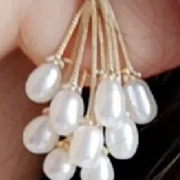 Celestique Teardrop Shaped Drop Earrings image 5