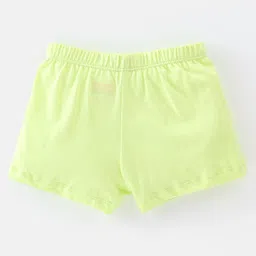 Babyhug 100% Cotton Knit Farm Print Trunks Pack of 3 - Green Blue & Red image 5