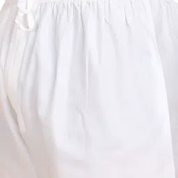 KRAFT INDIA Men Striped Mandarin Collar Regular Kurta with Pyjamas image 3