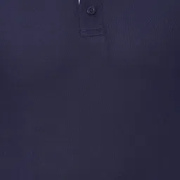 Puma Men Blue Solid Polo Collar T-shirt image 2