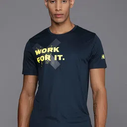 HRX by Hrithik Roshan Typography Printed Rapid-Dry Antimicrobial Training T-shirt-picture-11