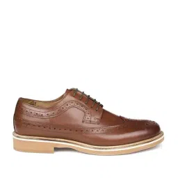 Hats Off Accessories Men's Tan Brogue Shoes-picture-19