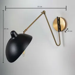 Whispering Homes Retro Spider LED Wall Lamp image 4