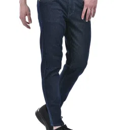 Numero Uno Dark Blue Regular Fit Jeans image 4