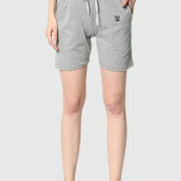 Vimal Jonney Grey Regular Fit Shorts-picture-30