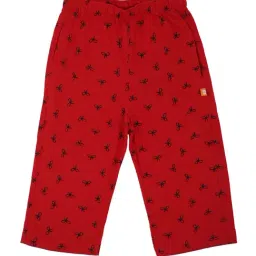 Proteens Kids Red Cotton Printed Capris-picture-13
