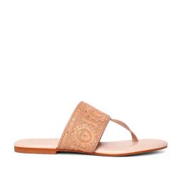 Aurelia Women's Zrory Blush T-Strap Sandals-picture-42