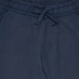 Pantaloons Junior Cobalt Blue Printed Cotton Regular Fit Trackpants image 4