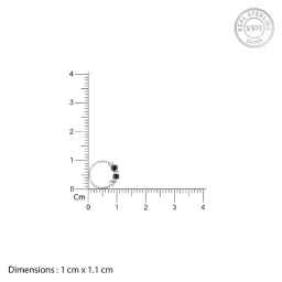 GIVA 925 Sterling Silver Nosering for Women image 4