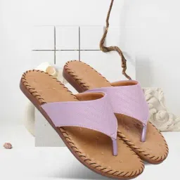 Trase Women's Lavender Thong Sandals-picture-35