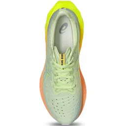 Asics Men's NOVABLAST 4 Green Running Shoes image 4