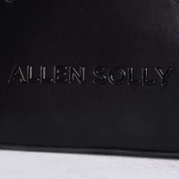 Allen Solly Black Logo Medium Handbag image 4
