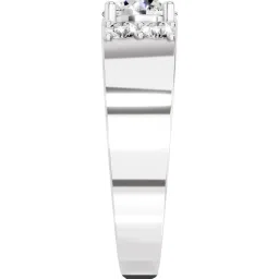 Sparkles Lab Grown Diamond 14k (585) White Gold Ring Women image 4