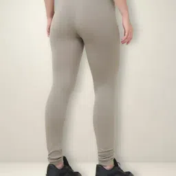 Gracit Beige & Pista Green Solid Tights (Pack of 2) image 2