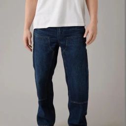 American Eagle Blue Cotton Regular Fit Jeans-picture-43
