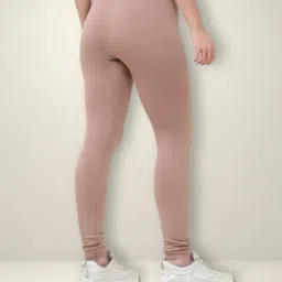 Gracit Beige & Pista Green Solid Tights (Pack of 2) image 5